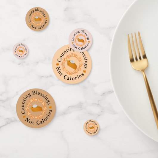 おもしろい恵み数カロリー感謝なし コンフェッティ (グループ)