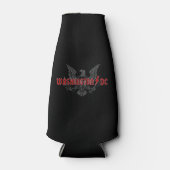 おもしろい愛国重金属パロディ:ワシントンDC... ボトルクーラー (正面)