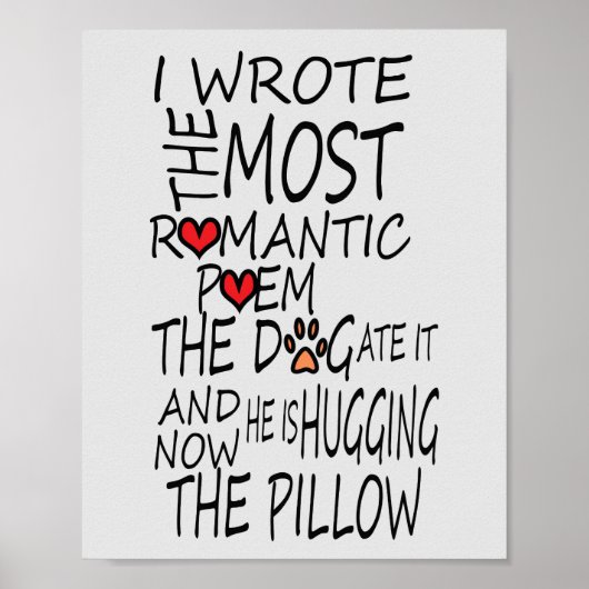 おもしろい愛犬家用ポスター ポスター (正面)