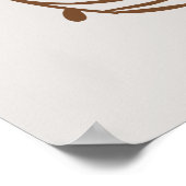 おもしろい感動的ワードアート ポスター (角)