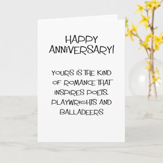 おもしろい感動的年 カード (黄色い花)