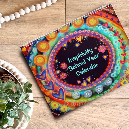 おもしろい感動的快活スクール カレンダー