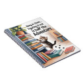 おもしろい感動的猫 ノートブック (右側)