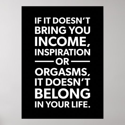 おもしろい感動的 ポスター (正面)