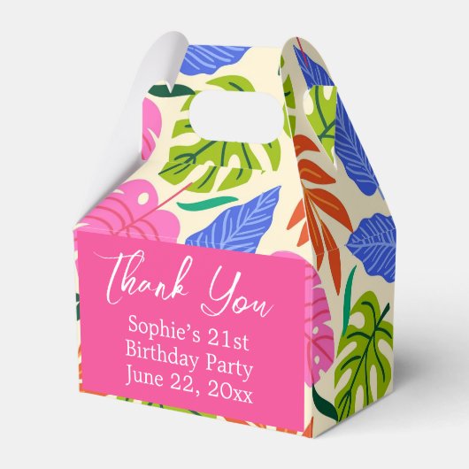 おもしろい感謝していカラフルお客様が扱う/お気に入り/ギフトボックス フェイバーボックス (正面サイド)