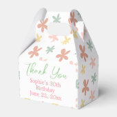 おもしろい感謝していカラフルお客様が扱う/お気に入り/ギフトボックス フェイバーボックス (正面サイド)