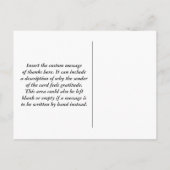 おもしろい感謝してい「SO MUCH!」 +ハートはがき ポストカード (裏面)