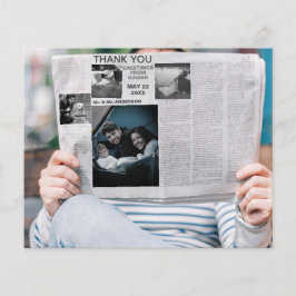 おもしろい感謝していYou news photo flyer チラシ