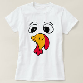 おもしろい感謝祭の七面鳥Tシャツ Tシャツ