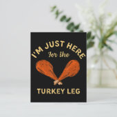 おもしろい感謝祭の食べ物タークのためにここにいる (スタンド正面)