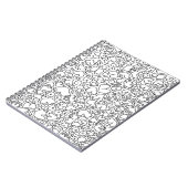 おもしろい成乳房パターン ノートブック (左側)