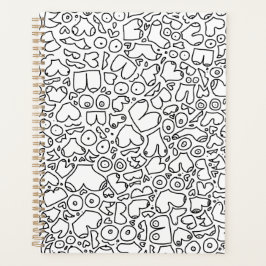 おもしろい成乳房パターン プランナー手帳