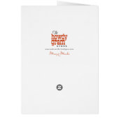 「おもしろい我々は若い一度だ」誕生日カード (裏面)