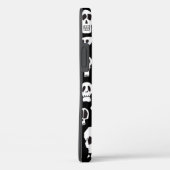 おもしろい手描き漫画スカル Case-Mate iPhoneケース (裏面 / 右)