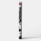 おもしろい手描き漫画スカル Case-Mate iPhoneケース (裏面 / 左)