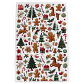 おもしろい抱き枕 ミディアムペーパーバッグ (裏面)