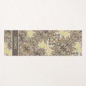 おもしろい抽象芸術ニュートラインスパイアルモダン ヨガマット (正面(横))