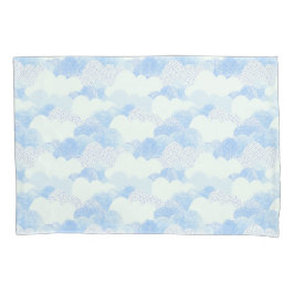 おもしろい抽象芸術モダン雨雲パターン 枕カバー