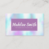 おもしろい抽象芸術自家製ケーキベーカリー 名刺 (正面)