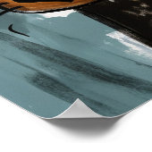 おもしろい抽象芸術 ポスター (角)