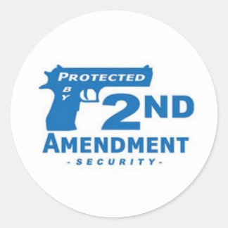 おもしろい拳銃シール、プロ銃懸命帽子シール ラウンドシール