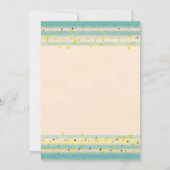 おもしろい持統約30カクテル30歳の誕生日 招待状 (裏面)