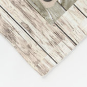 おもしろい指名手配ポスターおばあちゃん&おじいちゃん写真 フリースブランケット (角)