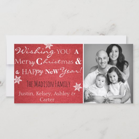 おもしろい挨拶 シーズンカード (正面)