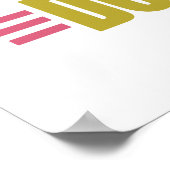 おもしろい振りかけるドーナツ ポスター (角)