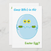 おもしろい推測イースターエッグエイリアン シーズンカード (正面/裏面)