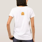 おもしろい放射陽性インスピリシティレインボー Tシャツ (裏面)