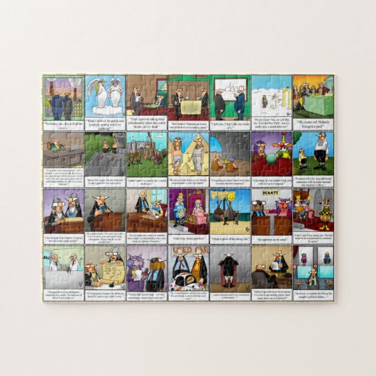 おもしろい政治ユーモアパズル ジグソーパズル (横)