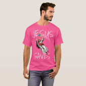 おもしろい救バレーボール班 Tシャツ (正面フル)