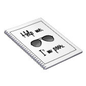 おもしろい救済私は貧弱なサングラス ノートブック (右側)