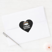 おもしろい救Chubby Unicorns Rhino Lover Gift ハートシール (封筒)