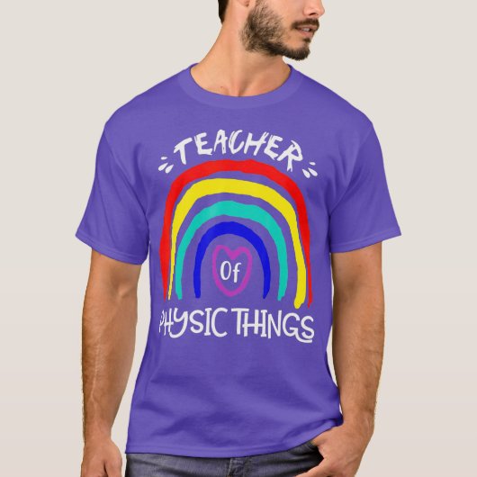 おもしろい教員学校の先生 Tシャツ (正面)