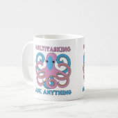 おもしろい数々の頼タコ コーヒーマグカップ (正面左)