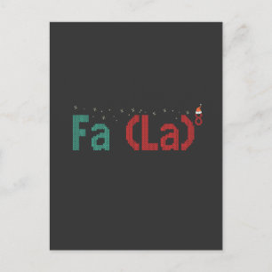 おもしろい数学のクリスマスプレゼント 面白い 数学 オタク LA ファッション Tシャツ ポストカード