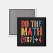 おもしろい数学のミーム 67 6 7 六 七 男性 女性 マグネット (正面/裏面)