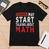 おもしろい数学教師のユーモア - 代数と微積分のジョーク Tシャツ