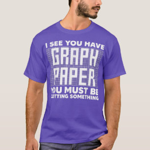 おもしろい数学芸男性へ術女子数学生M Tシャツ