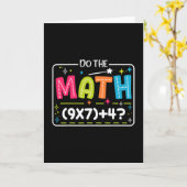 おもしろい数学67のミーム教師マッチ カード (黄色い花)