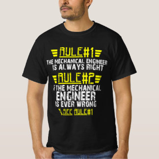 おもしろい整備士機械工ルールシャツ Tシャツ