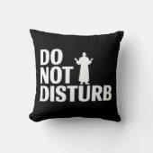 "おもしろい文字で枕を邪魔しなはっきりしたい クッション (正面)