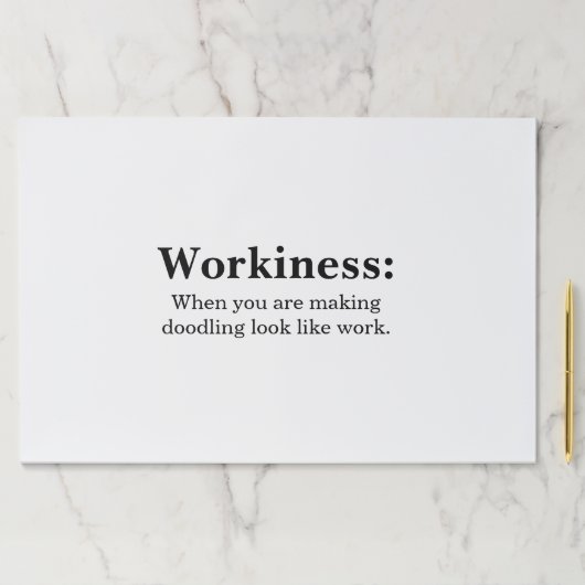 おもしろい文字オフィスのユーモアのデスクのサイズのスクラッチ ペーパーパッド (インサイチュ)