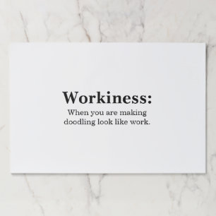 おもしろい文字オフィスのユーモアのデスクのサイズのスクラッチ ペーパーパッド