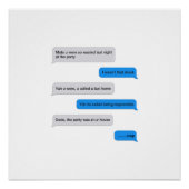 おもしろい文字 ポスター (正面)