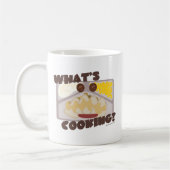 おもしろい料理凍っていフードカートゥー コーヒーマグカップ (左)