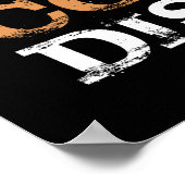 おもしろい料理愛好家ワードアート ポスター (角)