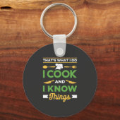 おもしろい料理 キーホルダー (正面)
